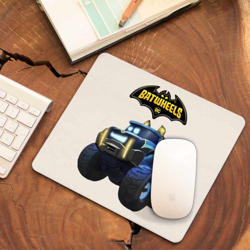 PC, gaming si accesorii - Periferice PC - Mousepad - Mousepad Batwheels Buff Battruck Batroti Batman Desene, CoolTrend, 21x19cm - Infinity.ro