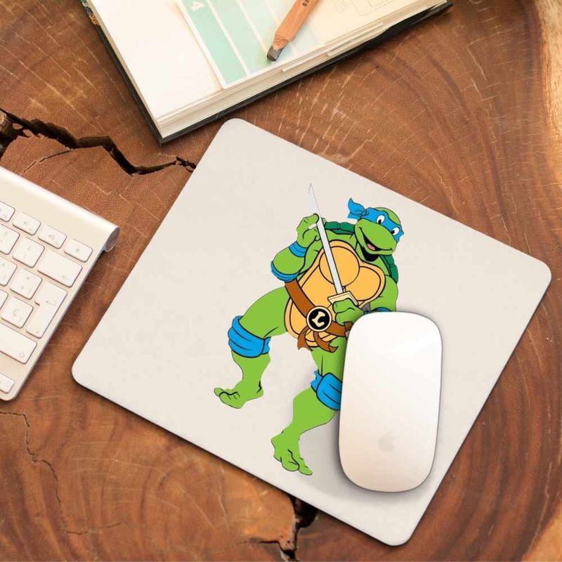 PC, gaming si accesorii - Periferice PC - Mousepad - Mousepad Testoasele Ninja Leonardo Sabii, CoolTrend, 21x19cm - Infinity.ro