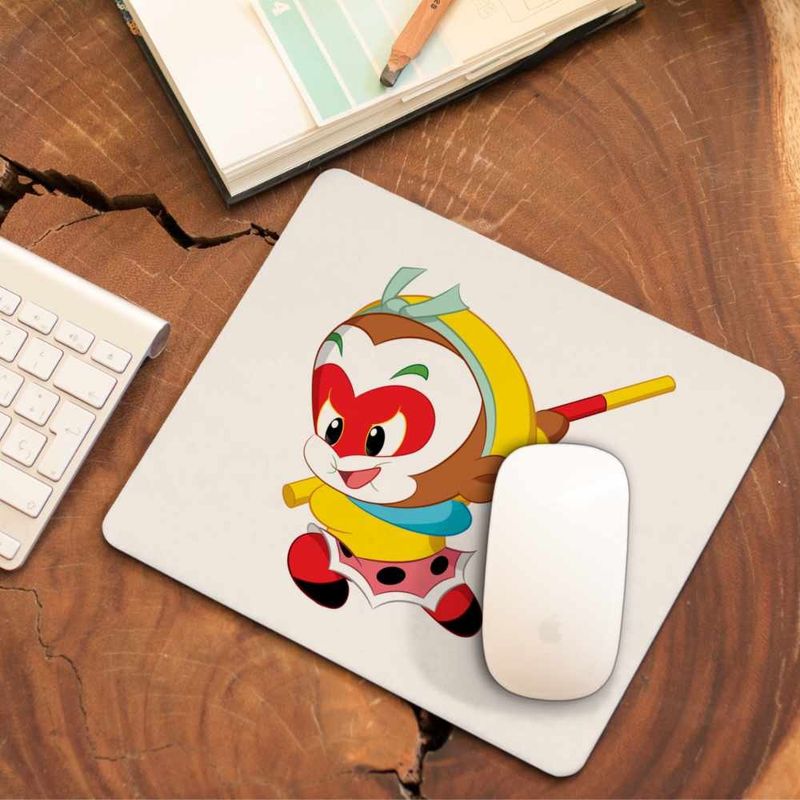 PC, gaming si accesorii - Periferice PC - Mousepad - Mousepad Sun Wukong Journey Vest Desene, 21x19cm - Infinity.ro