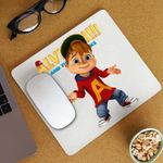 PC, gaming si accesorii - Periferice PC - Mousepad - Mousepad Alvin Alvinnn Veveritele, CoolTrend, 21x19cm - Infinity.ro