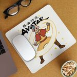PC, gaming si accesorii - Periferice PC - Mousepad - Mousepad Avatar Legenda lui Aang Airbender Calugar Shaolin, 21x19cm - Infinity.ro