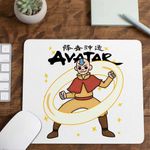 PC, gaming si accesorii - Periferice PC - Mousepad - Mousepad Avatar Legenda lui Aang Airbender Calugar Shaolin, 21x19cm - Infinity.ro