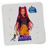 PC, gaming si accesorii - Periferice PC - Mousepad - Mousepad Huntrix Mira Kpop Demon Hunters CoolTrend, 21x19cm - Infinity.ro