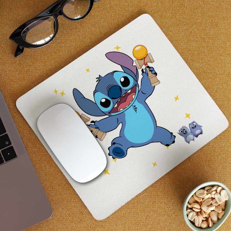 PC, gaming si accesorii - Periferice PC - Mousepad - Mousepad Kendama Stitch Lilo Desene Animate CoolTrend, 21x19cm - Infinity.ro