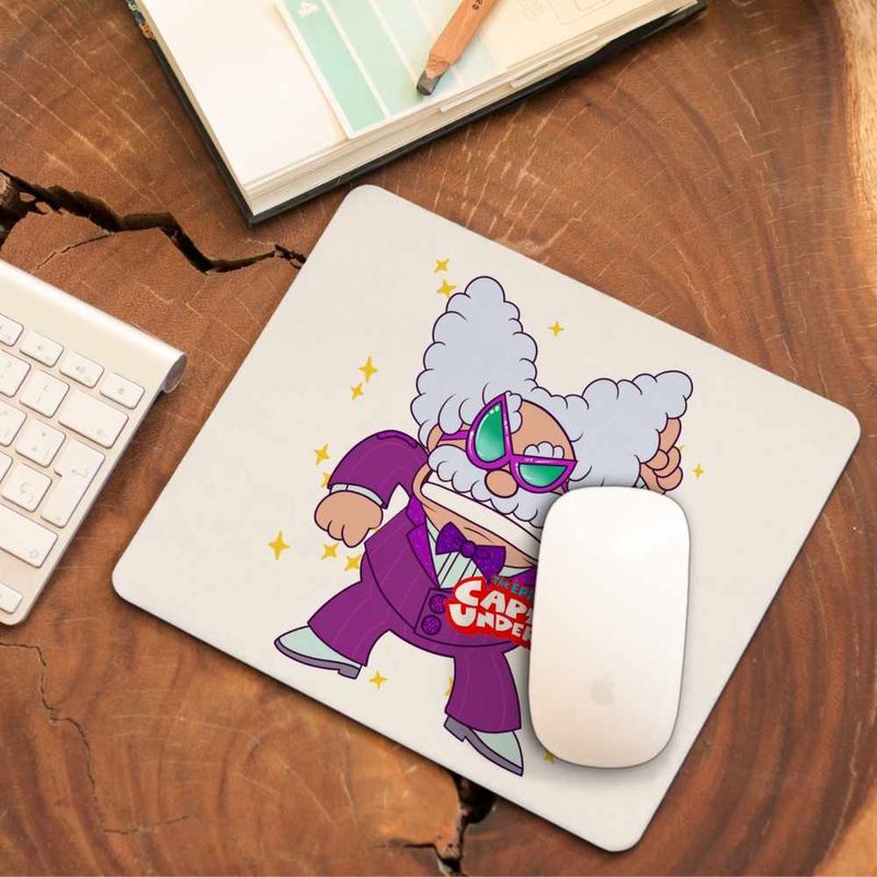 PC, gaming si accesorii - Periferice PC - Mousepad - Mousepad Captain Underpants Professor Poopypants Profesorul Partescu Capitanul Chilot CoolTrend, 21x19cm - Infinity.ro