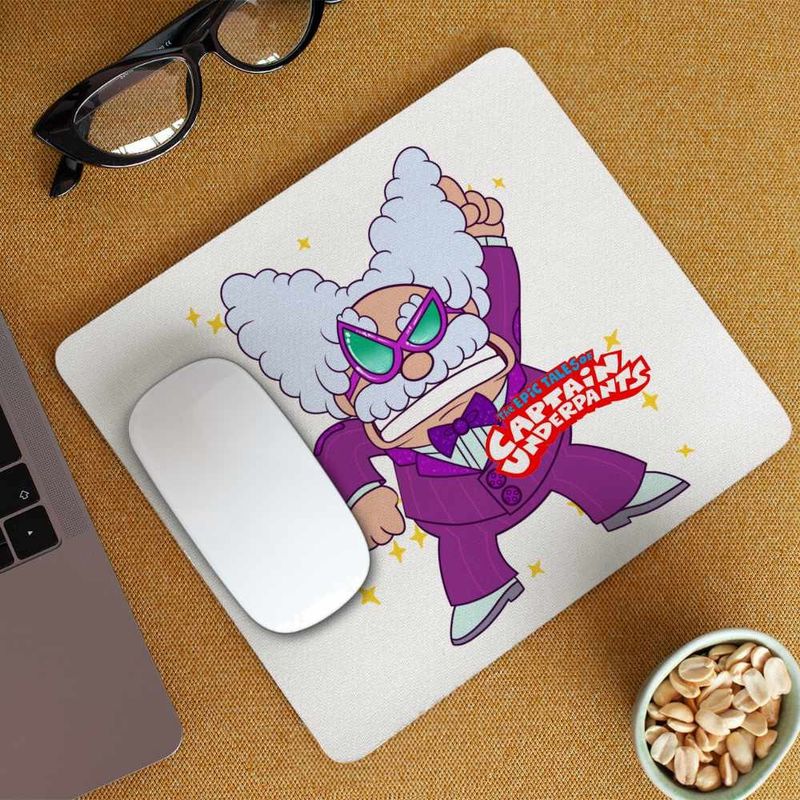 PC, gaming si accesorii - Periferice PC - Mousepad - Mousepad Captain Underpants Professor Poopypants Profesorul Partescu Capitanul Chilot CoolTrend, 21x19cm - Infinity.ro