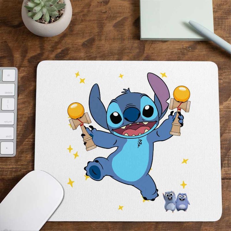 PC, gaming si accesorii - Periferice PC - Mousepad - Mousepad Kendama Stitch Lilo Desene Animate CoolTrend, 21x19cm - Infinity.ro