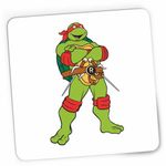 PC, gaming si accesorii - Periferice PC - Mousepad - Mousepad Testoasele Ninja Rafael Raphael Rafaelo Cutite, CoolTrend, 21x19cm - Infinity.ro