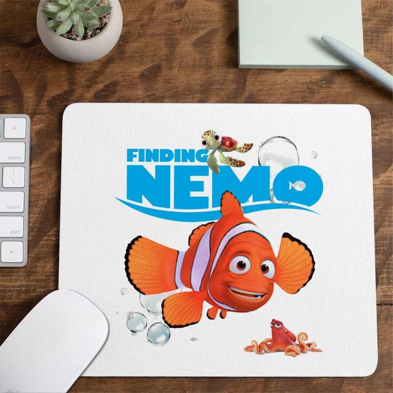 PC, gaming si accesorii - Periferice PC - Mousepad - Mousepad Finding Nemo Marlin Tata Pestisor Desene Animate CoolTrend, 21x19cm - Infinity.ro