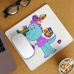 PC, gaming si accesorii - Periferice PC - Mousepad - Mousepad Tim Rex Mama Spatiu Dinozauri Cretacic, CoolTrend, 21x19cm - Infinity.ro