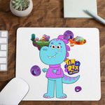 PC, gaming si accesorii - Periferice PC - Mousepad - Mousepad Tim Rex Mama Spatiu Dinozauri Cretacic, CoolTrend, 21x19cm - Infinity.ro