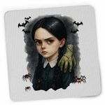 PC, gaming si accesorii - Periferice PC - Mousepad - Mousepad Familia Addams Wednesday Hand Halloween Mana Horror Petrecere CoolTrend, 21x19cm - Infinity.ro