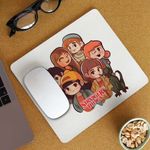 PC, gaming si accesorii - Periferice PC - Mousepad - Mousepad Stranger Things Cartoon Personaje CoolTrend, 21x19cm - Infinity.ro