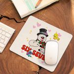PC, gaming si accesorii - Periferice PC - Mousepad - Mousepad Six Seven Om de Zapada Craciun 67 CoolTrend, 21x19cm - Infinity.ro