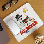 PC, gaming si accesorii - Periferice PC - Mousepad - Mousepad Six Seven Om de Zapada Craciun 67 CoolTrend, 21x19cm - Infinity.ro