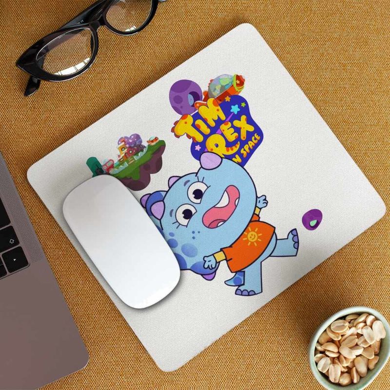 PC, gaming si accesorii - Periferice PC - Mousepad - Mousepad Tim Rex Kai Space Dinozauri Triceraptor, CoolTrend, 21x19cm - Infinity.ro