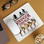 PC, gaming si accesorii - Periferice PC - Mousepad - Mousepad Stranger Things Team Survivor Film CoolTrend, 21x19cm - Infinity.ro