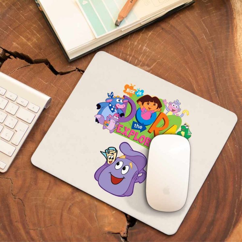 PC, gaming si accesorii - Periferice PC - Mousepad - Mousepad Dora The Explorer Nick Junior, CoolTrend, 21x19cm - Infinity.ro