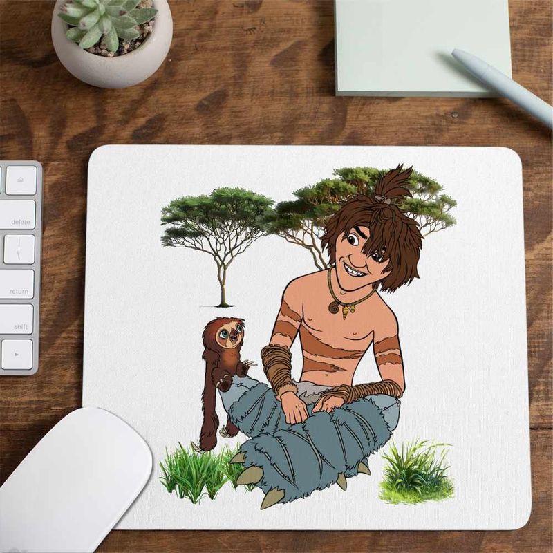 PC, gaming si accesorii - Periferice PC - Mousepad - Mousepad The Croods Guy Familia Crood Epoca de Piatra CoolTrend, 21x19cm - Infinity.ro