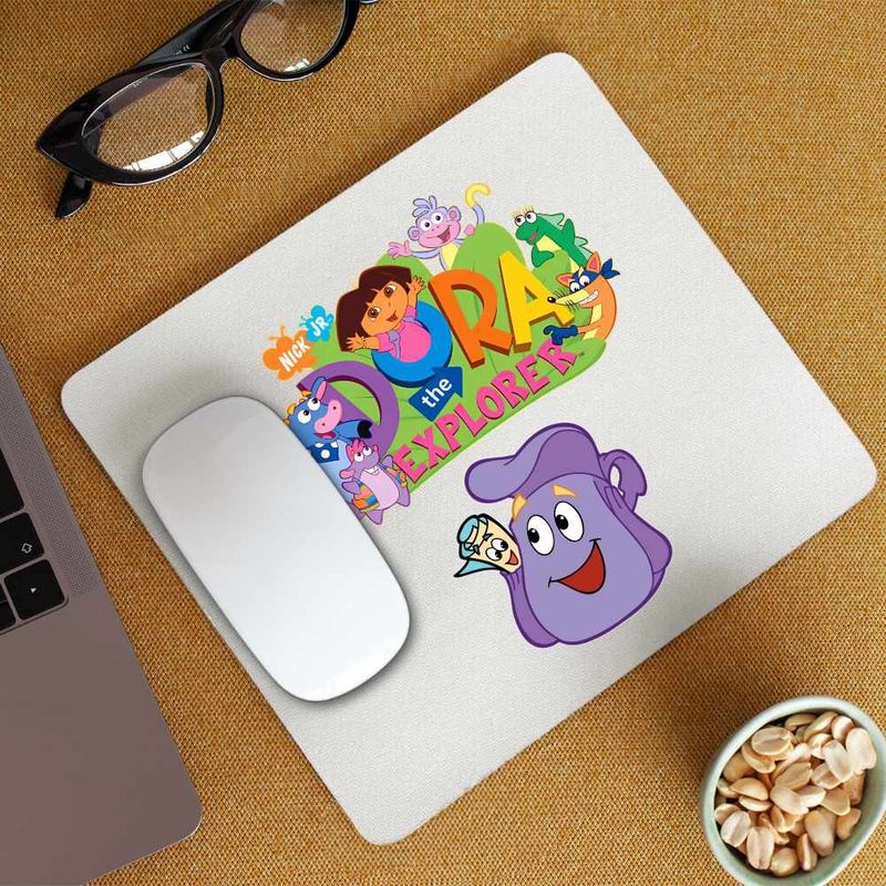 PC, gaming si accesorii - Periferice PC - Mousepad - Mousepad Dora The Explorer Nick Junior, CoolTrend, 21x19cm - Infinity.ro