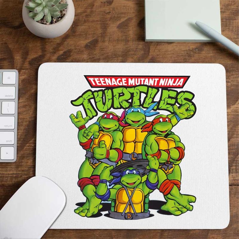 PC, gaming si accesorii - Periferice PC - Mousepad - Mousepad Testoasele Ninja Aventuri Japonia, CoolTrend, 21x19cm - Infinity.ro