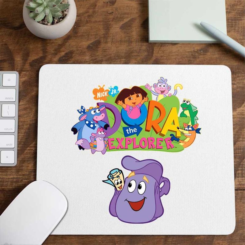 PC, gaming si accesorii - Periferice PC - Mousepad - Mousepad Dora The Explorer Nick Junior, CoolTrend, 21x19cm - Infinity.ro