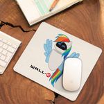 PC, gaming si accesorii - Periferice PC - Mousepad - Mousepad Wall-E Robot Eve Unicorn Curcubeu Viitor CoolTrend, 21x19cm - Infinity.ro