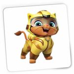 PC, gaming si accesorii - Periferice PC - Mousepad - Mousepad Paw Patrol Cat Pack Leo Patrula Catelusilor, CoolTrend, 21x19cm - Infinity.ro