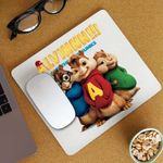 PC, gaming si accesorii - Periferice PC - Mousepad - Mousepad Alvin Toata Trupa Alvinnn Veveritele, CoolTrend, 21x19cm - Infinity.ro