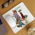 PC, gaming si accesorii - Periferice PC - Mousepad - Mousepad Zootopia All Gang Zootropolis Zootropolis Nick Judy Politie CoolTrend, 21x19cm - Infinity.ro