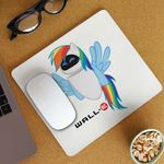 PC, gaming si accesorii - Periferice PC - Mousepad - Mousepad Wall-E Robot Eve Unicorn Curcubeu Viitor CoolTrend, 21x19cm - Infinity.ro