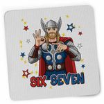 PC, gaming si accesorii - Periferice PC - Mousepad - Mousepad Six Seven Thor 67 Marvel Superhero CoolTrend, 21x19cm - Infinity.ro
