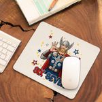 PC, gaming si accesorii - Periferice PC - Mousepad - Mousepad Six Seven Thor 67 Marvel Superhero CoolTrend, 21x19cm - Infinity.ro