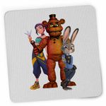PC, gaming si accesorii - Periferice PC - Mousepad - Mousepad Fnaf Huntrix Zootopia Judy Politist Five Nights at Freddy Kpop CoolTrend, 21x19cm - Infinity.ro