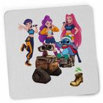 PC, gaming si accesorii - Periferice PC - Mousepad - Mousepad Wall-E Huntrix Stitch K-Pop Demon Hunters CoolTrend, 21x19cm - Infinity.ro