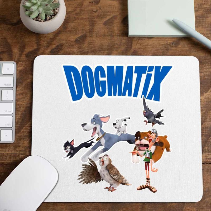 PC, gaming si accesorii - Periferice PC - Mousepad - Mousepad Dogmatix Dream Team Asterix Obelix, CoolTrend, 21x19cm - Infinity.ro
