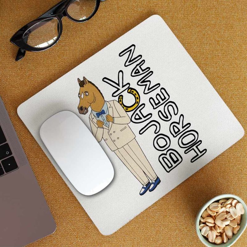 PC, gaming si accesorii - Periferice PC - Mousepad - Mousepad BoJack Horseman Aventuri CoolTrend, 21x19cm - Infinity.ro