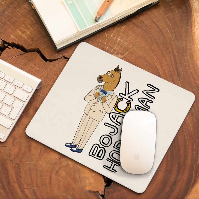 PC, gaming si accesorii - Periferice PC - Mousepad - Mousepad BoJack Horseman Aventuri CoolTrend, 21x19cm - Infinity.ro