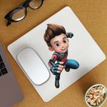 PC, gaming si accesorii - Periferice PC - Mousepad - Mousepad Paw Patrol Ryder Patrula Catelusilor Politist, CoolTrend, 21x19cm - Infinity.ro