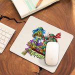 PC, gaming si accesorii - Periferice PC - Mousepad - Mousepad Testoasele Ninja Chibi Bebelusi Mutant, CoolTrend, 21x19cm - Infinity.ro