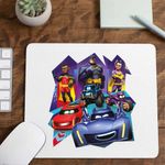 PC, gaming si accesorii - Periferice PC - Mousepad - Mousepad Batwheels Batman Robin Batgirl Batroti Legende, CoolTrend, 21x19cm - Infinity.ro