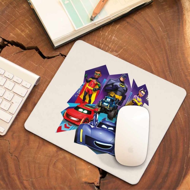 PC, gaming si accesorii - Periferice PC - Mousepad - Mousepad Batwheels Batman Robin Batgirl Batroti Legende, CoolTrend, 21x19cm - Infinity.ro