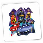 PC, gaming si accesorii - Periferice PC - Mousepad - Mousepad Batwheels Batman Robin Batgirl Batroti Legende, CoolTrend, 21x19cm - Infinity.ro