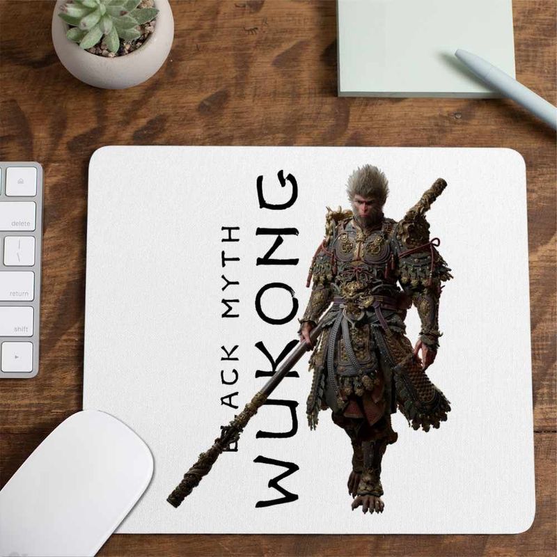 PC, gaming si accesorii - Periferice PC - Mousepad - Mousepad Wukong Legend Black Myth, 21x19cm - Infinity.ro