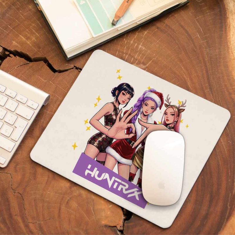 PC, gaming si accesorii - Periferice PC - Mousepad - Mousepad Six Seven Huntrix 67 Demon Hunters Kpop CoolTrend, 21x19cm - Infinity.ro