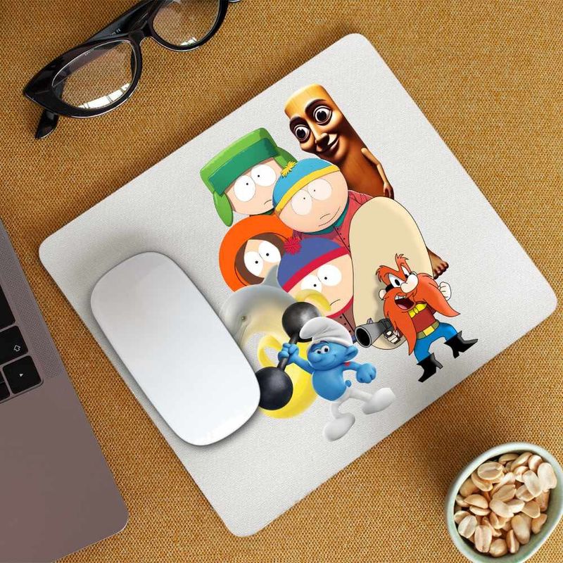 PC, gaming si accesorii - Periferice PC - Mousepad - Mousepad South Park Tung Sahur Strumf Sportiv Yosemite Sam Brainrot Italian, CoolTrend, 21x19cm - Infinity.ro