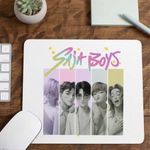 PC, gaming si accesorii - Periferice PC - Mousepad - Mousepad Huntrix Saja Boys Legends Kpop CoolTrend, 21x19cm - Infinity.ro