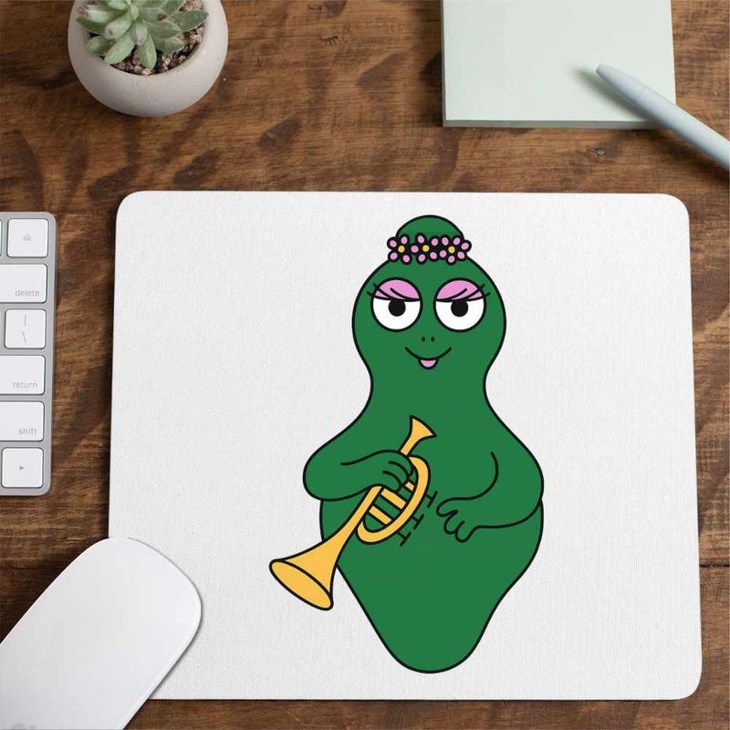 PC, gaming si accesorii - Periferice PC - Mousepad - Mousepad Barbalala Barbapapa Musician, CoolTrend, 21x19cm - Infinity.ro