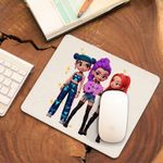 PC, gaming si accesorii - Periferice PC - Mousepad - Mousepad Six Seven Kpop Huntrix 67 Demon Hunters CoolTrend, 21x19cm - Infinity.ro
