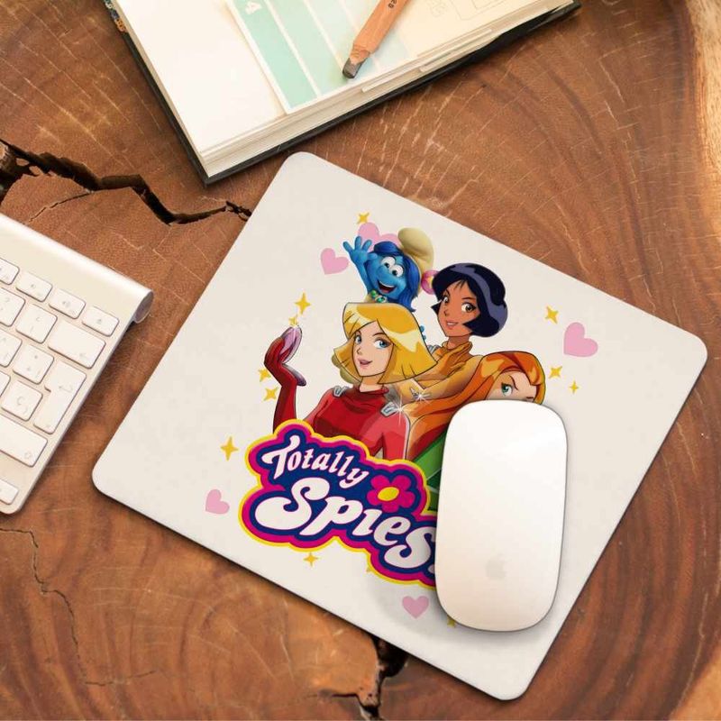 PC, gaming si accesorii - Periferice PC - Mousepad - Mousepad Spioanele Aventuri Desene Spioni CoolTrend, 21x19cm - Infinity.ro